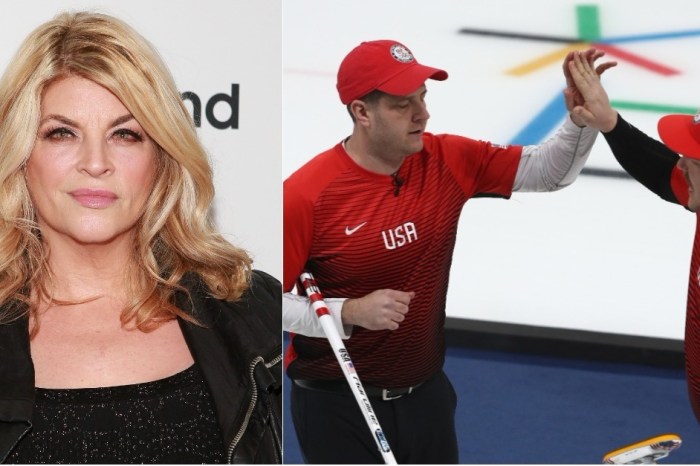 Kirstie Alley is gonna need ice after this burn from the US Olympic curling team