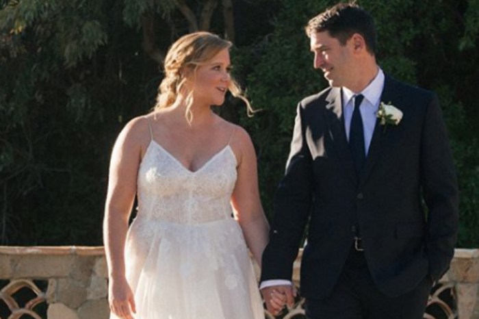 Comedian Amy Schumer reportedly just got married to a famous chef in a top secret ceremony