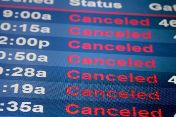 Over nine hundred flights have been cancelled at O’Hare and Midway