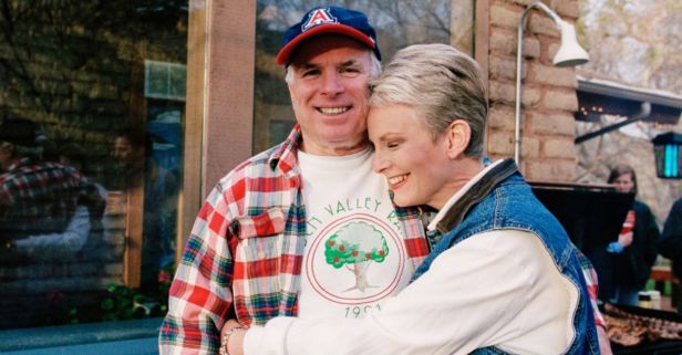 Sen. John McCain’s Valentine’s Day message to his wife of 38 years is warming hearts across America