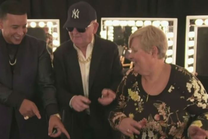 James Corden’s dad was just caught rapping with Daddy Yankee, and it’s adorable