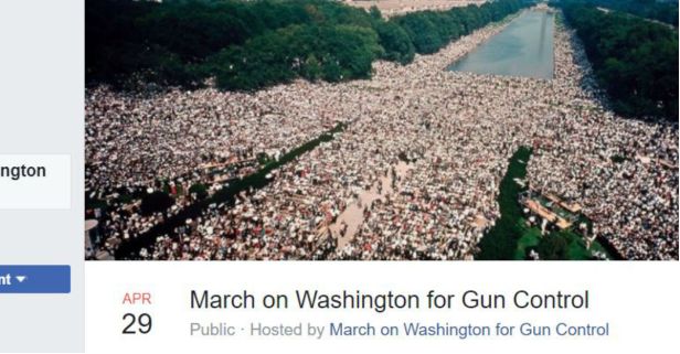 A second March on DC for gun control was started, and many see sinister motives