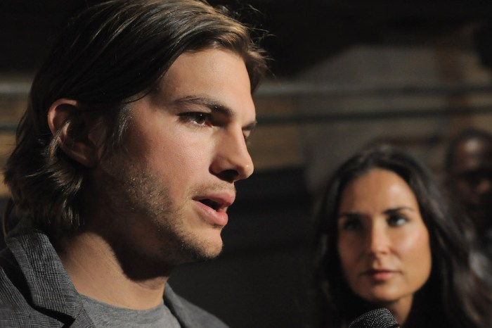 Ashton Kutcher reveals the bizarre thing he did to get over his divorce with Demi Moore