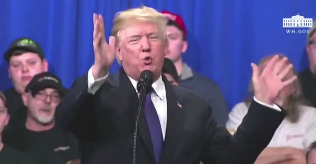 President Trump unloads on Democrats as “treasonous” and “like death” in fiery Ohio speech