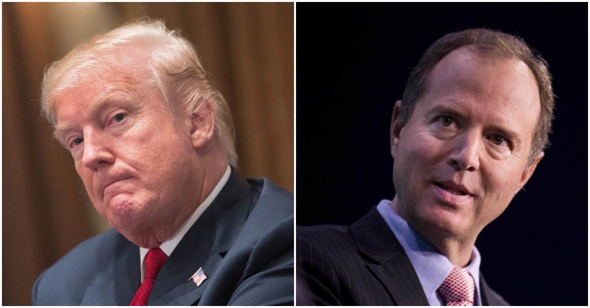 Democrat Adam Schiff wanted nude Trump photos to exist so badly he fell for a prank and now we can hear it
