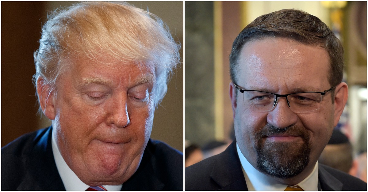 Sebastian Gorka: only 3 cabinet members wanted to move ...