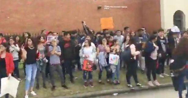 Houston high school students protest classmate’s ICE detention, describing him as a victim