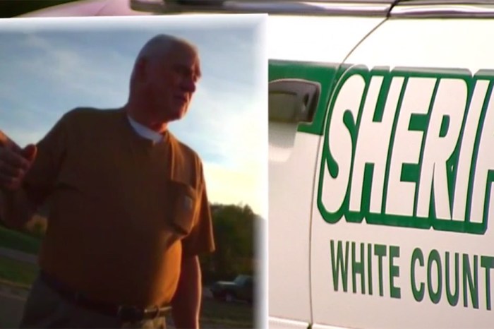 Shocking video shows a sheriff giving an order to shoot to kill and laughing about it