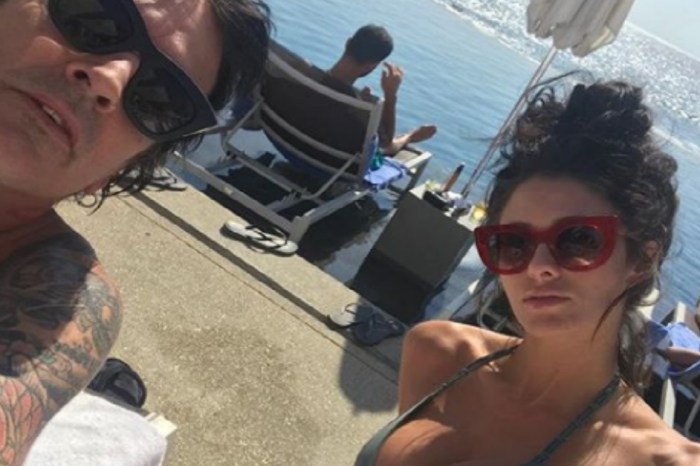 55-year-old rocker Tommy Lee and his much younger girlfriend are taking their relationship to the next level