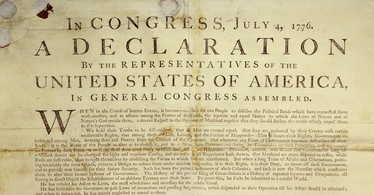 The Declaration Of Independence And The American