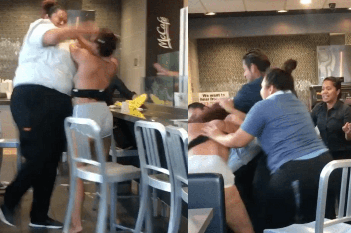 McDonald’s Worker Body-Slams Customer in Crazy Fight Video