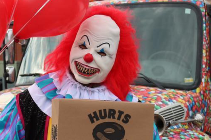 You Can Hire Terrifying Clowns To Deliver Donuts To Your Friends