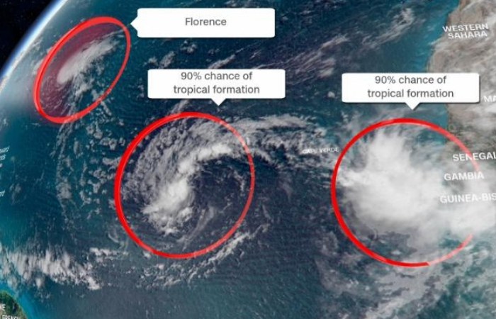 Hurricane Florence Expected to Re-Strengthen, Threaten East Coast