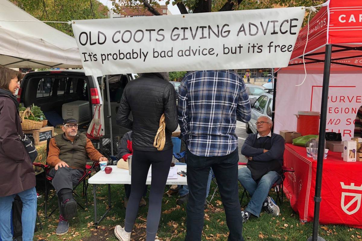 Old Coots Giving Advice