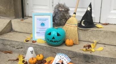 Why Are People Putting Teal Pumpkins On Their Door Steps?
