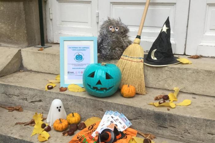 Why Are People Putting Teal Pumpkins On Their Front Porch?