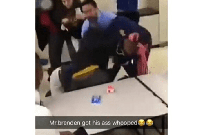 Video Shows High School Principal Getting Beat Up By Students