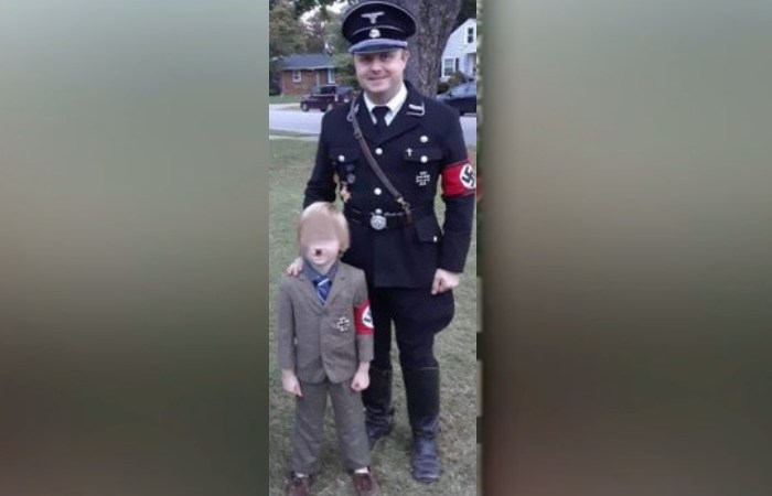 Dad Receives Backlash After Dressing Up 5-Year-Old As Hitler For Halloween