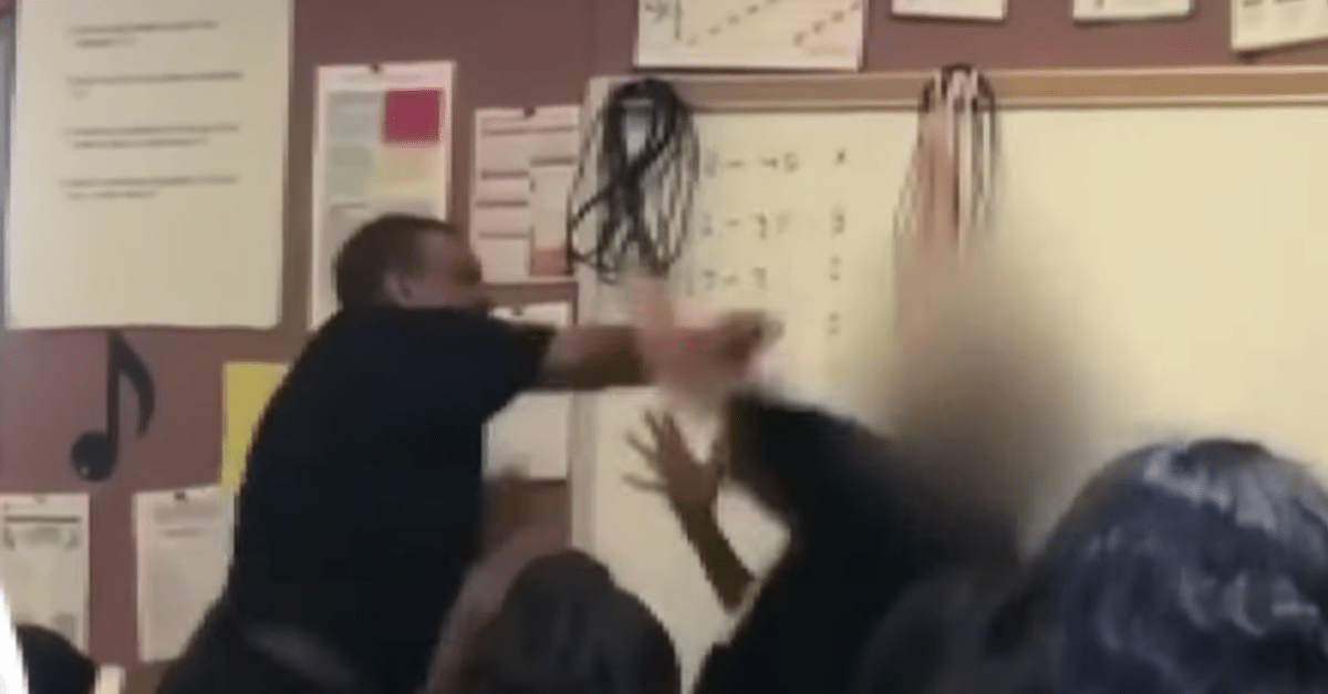 California Teacher Caught on Video Beating Up Student Rare