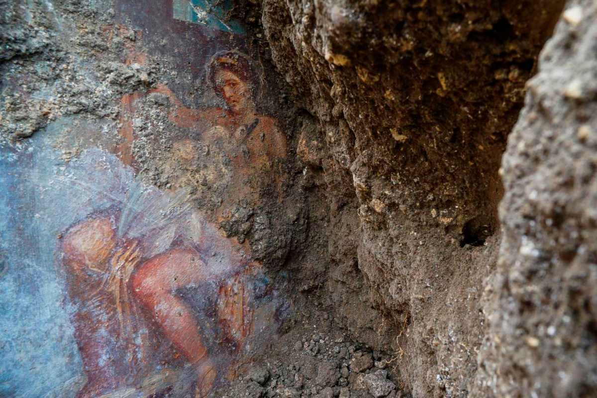Italy Pompeii Fresco