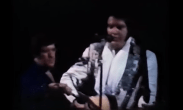 Watch Elvis Presley’s Final ‘Blue Christmas’Performance Recorded Right Before His Death