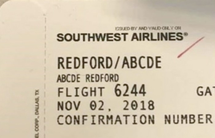 Southwest Employee Mocks 5-Year-Old’s Name, Posts Boarding Pass Online