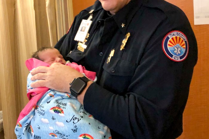 Woman Names Her Baby After Medic Who Saved Her During Wildfire