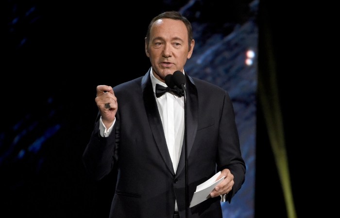Kevin Spacey is Charged With Groping a Young Man