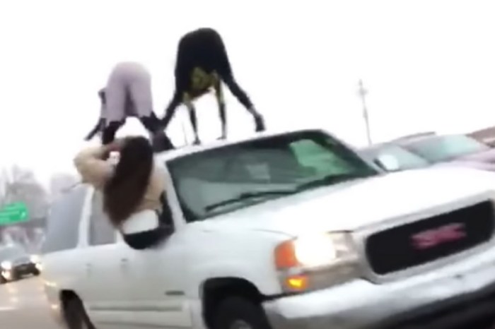 Somehow These Women Dancing on the Roof of an SUV on the Highway Didn’t Die