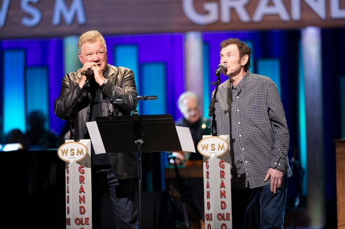Actor William Shatner Debuts Country Song at Grand Ole Opry