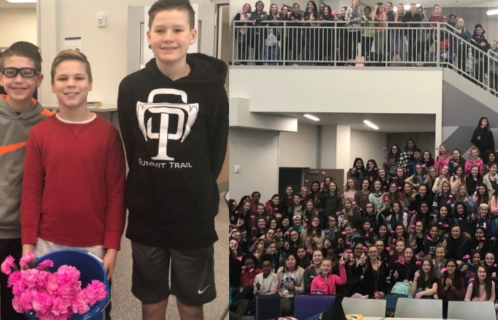3 Boys Buy Over 200 Flowers For Every Girl at Kansas Middle School For Valentine’s Day