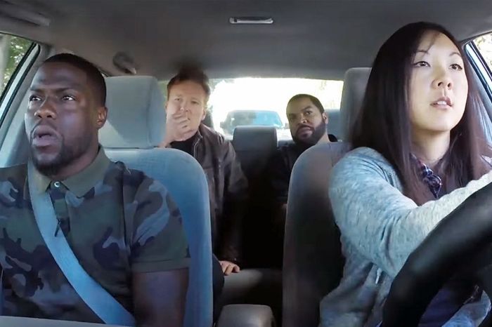 Kevin Hart, Ice Cube and Conan O’Brien Taught This Girl How To Drive on Live TV, and It’s A Hilarious Mess!