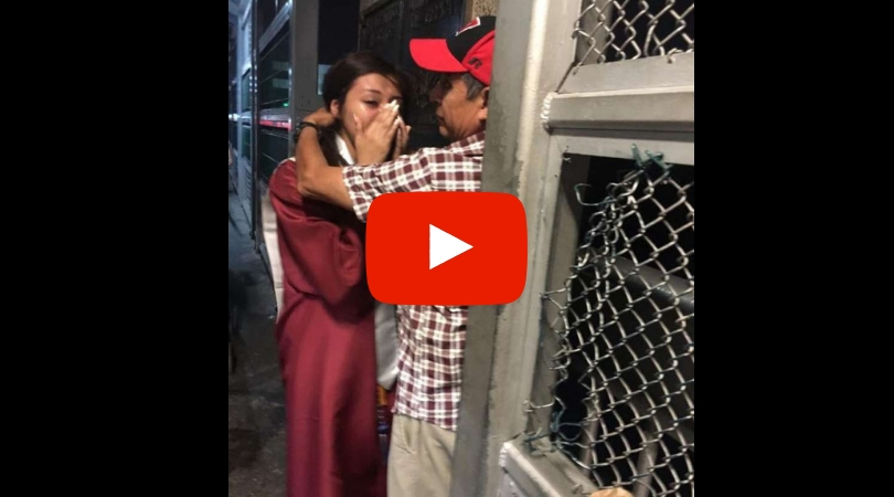 Heartwarming Video Shows Graduate Surprising Deported Father on U.S.-Mexico Bridge
