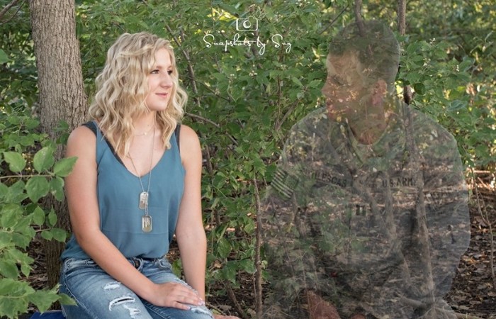 Teen Uses Senior Photo Shoot To Honor Father Killed in Afghanistan