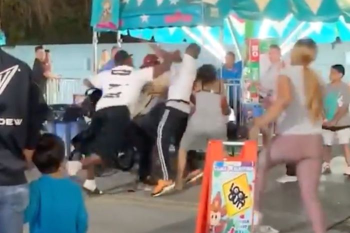 Adult Brawl Breaks Out in Children’s Area of Carnival Because of Course it Does