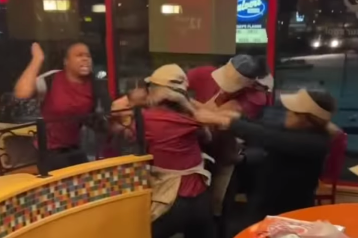 7 Popeye’s Workers Get into Massive Brawl In Restaurant as Customers Watch