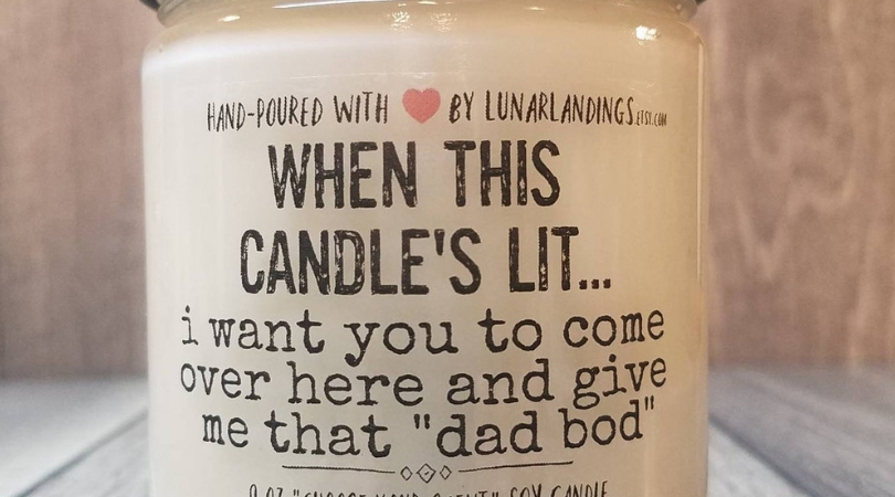 This Candle Lets You Know When Your Wife is Ready to “Get it On”