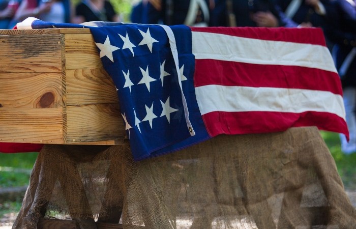 Do You Know the Meaning of a Flag-Draped Coffin?