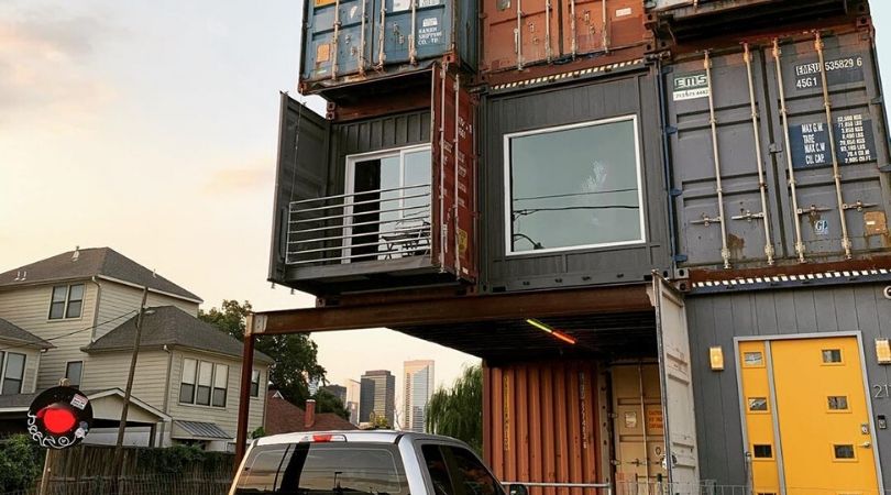 Man Uses Shipping Containers To Build His 2,500 Square Foot Dream Home