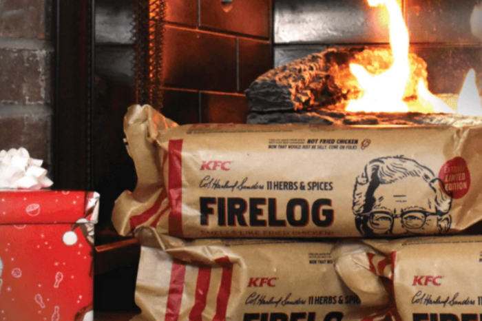 KFC is Selling a Yule Log That Smells Like Its Fried Chicken