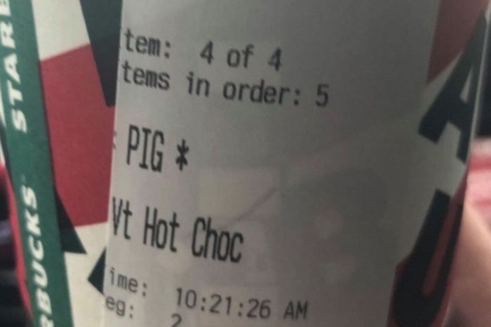 Starbucks Employee Fired After Officer’s Cup Had ‘Pig’ on Label