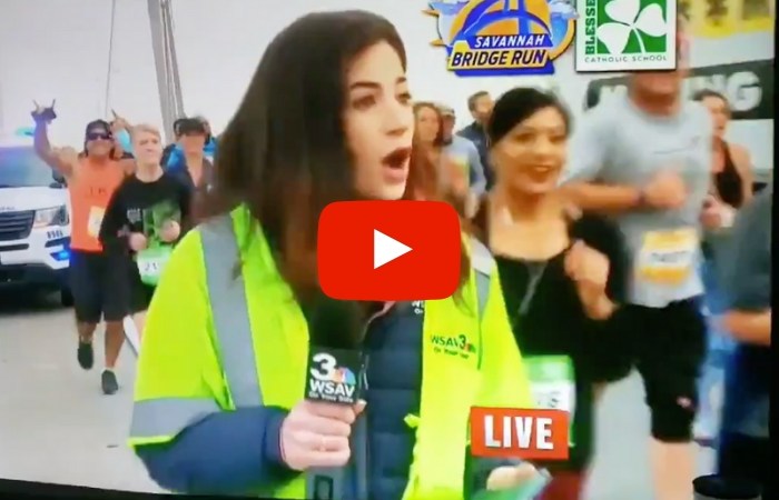 News Reporter Groped by Man on Live TV While Covering Community Fun Run