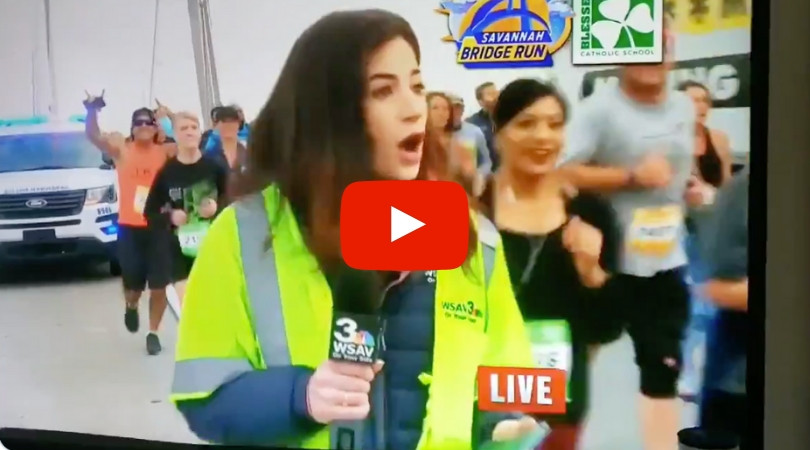 News Reporter Groped by Man on Live TV While Covering Community Fun Run
