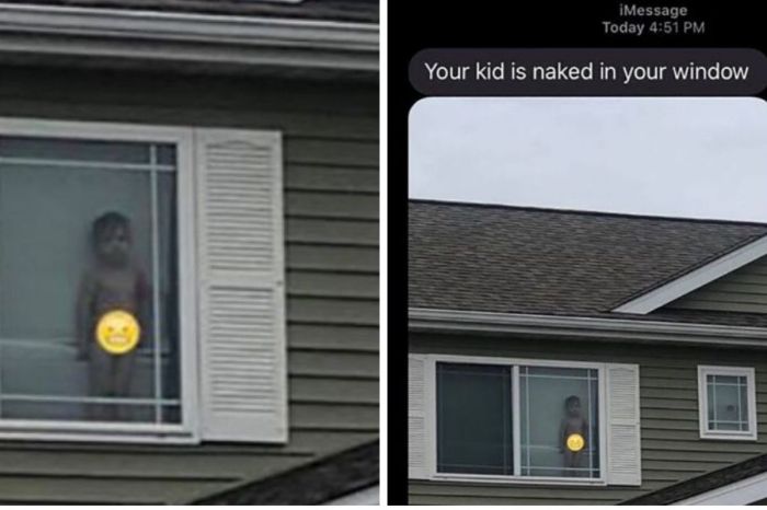 ‘Your Kid is Naked in Your Window’: Mom Gets Hilarious Text From Neighbor