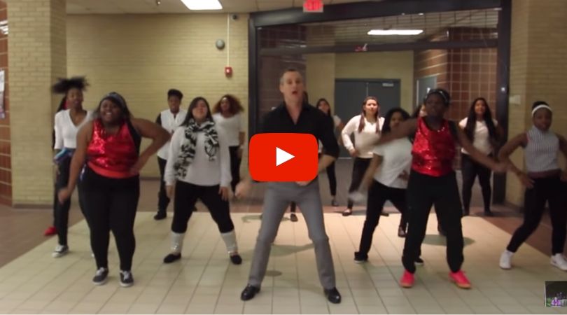 Texas Teacher Creates Hilarious Music Video Of Uptown Funk With His Students Rare