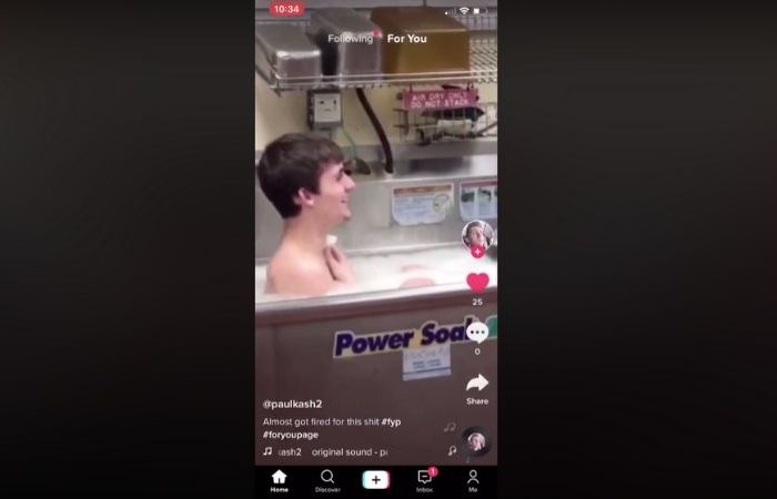 Wendy’s Employee Fired For Bathing in Kitchen Sink and Posting it Online