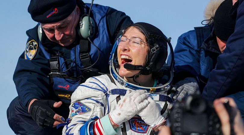 Astronaut Christina Koch Lands Back on Earth After 328 Days in Space