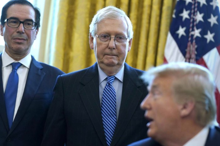 Mitch McConnell Says Trump Impeachment ‘Diverted Attention’ from Coronavirus