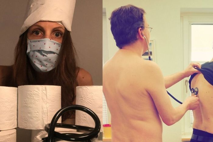 Healthcare Workers are Posing Naked to Protest Protective Equipment Shortages