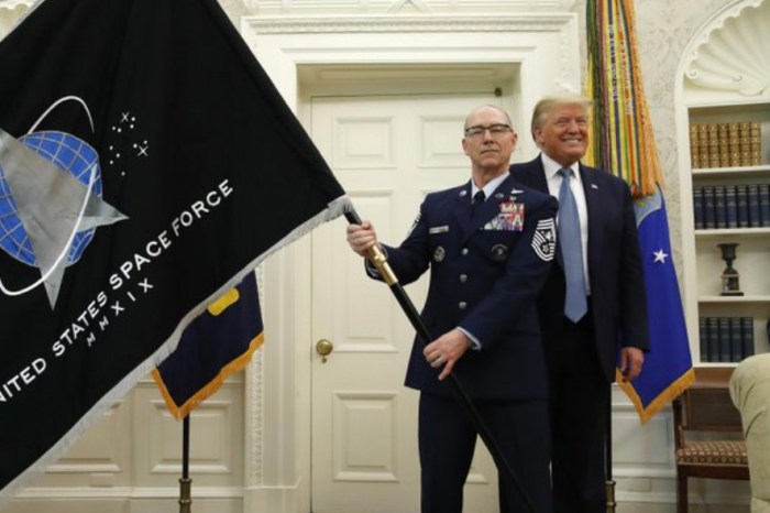 Space Force, the Newest U.S. Military Branch, Unveils its New Flag